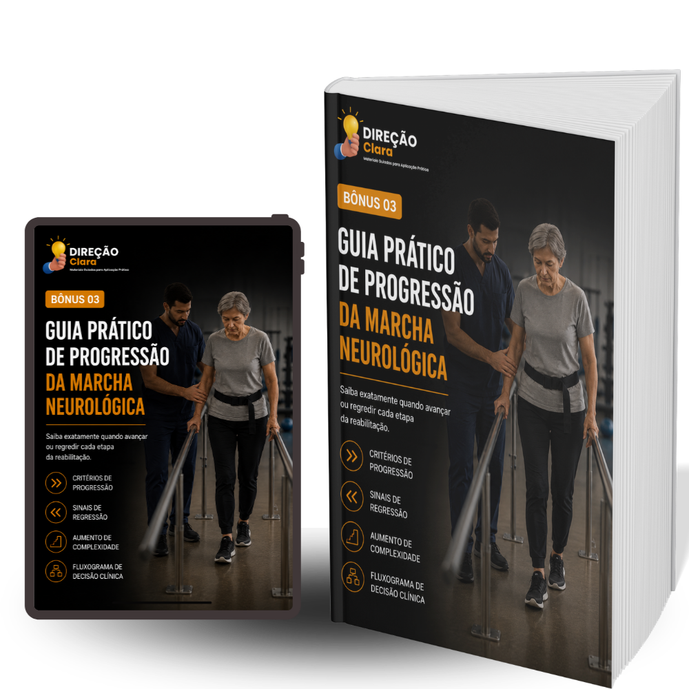 Capa do Bônus 3: Guia Prático de Progressão da Marcha Neurológica