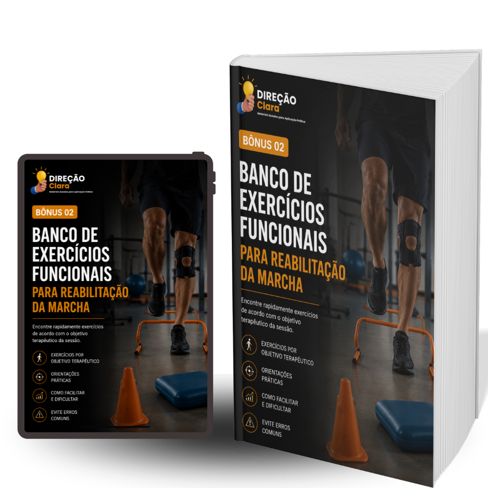 Capa do Bônus 2: Banco de Exercícios Funcionais para Reabilitação da Marcha